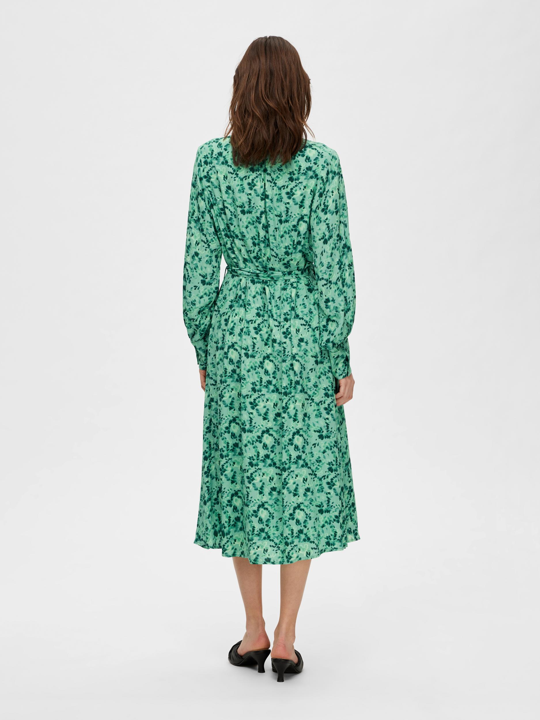 Walda Midi Dress - Absinthe Green – Bild 3
