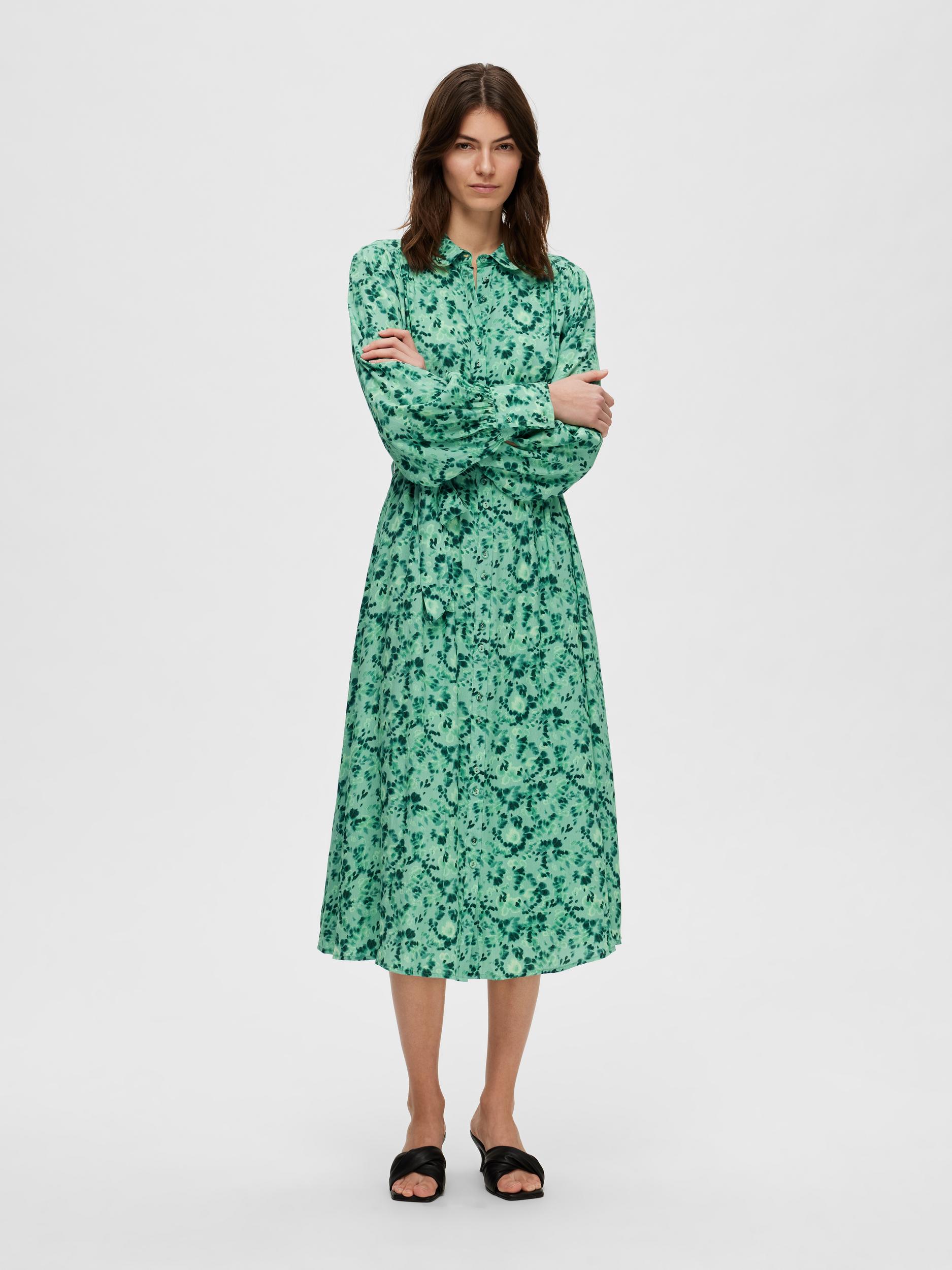 Walda Midi Dress - Absinthe Green – Bild 2